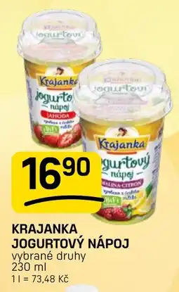 Flop Krajanka jogurtový nápoj nabídka