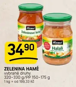 Flop Zelenina Hamé nabídka