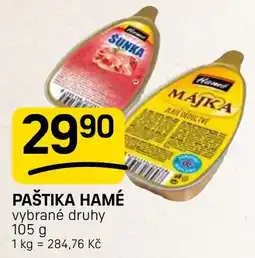 Flop Paštika hamé nabídka