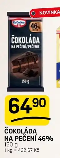 Flop Dr.Oetker čokoláda na pečení nabídka
