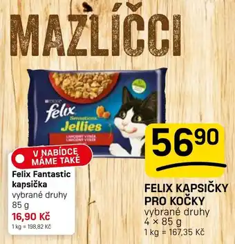 Felix kapsičky pro kočky