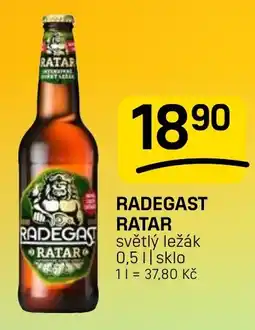 Flop Radegast ratar nabídka