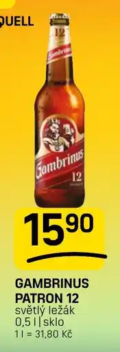 Flop Gambrinus patron 12 nabídka