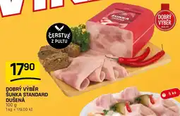 Flop Dobrý výběr šunka standard dušená nabídka
