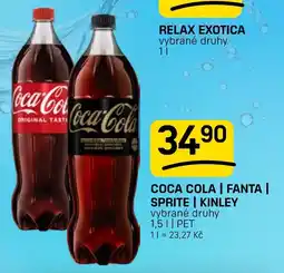 Flop Coca Cola | Fanta | Sprite | Kinley nabídka