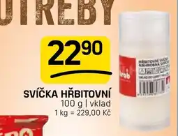 Flop Hřbitovní svíčka nabídka