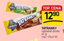 Flop Opavia tatranky nabídka