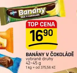 Flop Orion banány v čokoládě nabídka