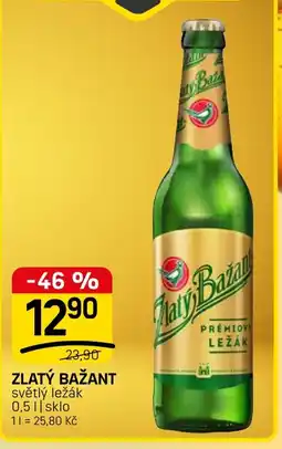 Flop Zlatý Bažant světlý ležák nabídka