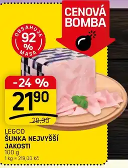 Flop Lesco šunka nejvyšší jakosti nabídka