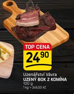 Flop Uzenářství Vávra Uzený bok z komína nabídka