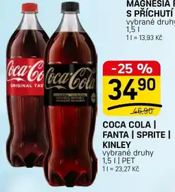 Flop Coca Cola | Fanta | Sprite | Kinley nabídka
