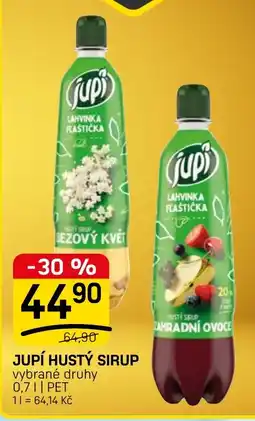 Flop Jupí hustý sirup nabídka