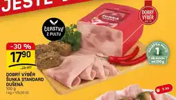 Flop Dobrý výběr šunka standard dušená nabídka