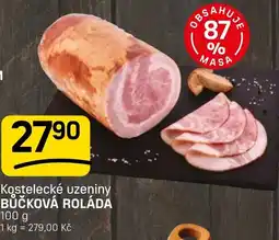 Flop Kostelecké uzeniny Bůčková roláda nabídka