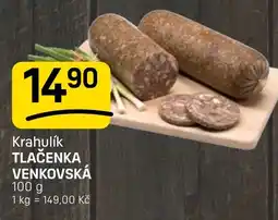 Flop Krahulík tlačenka venkovská nabídka