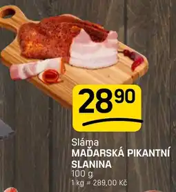 Flop Sláma maďarská pikantní slanina nabídka