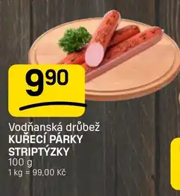Flop Vodňanská drůbež kuřecí párky striptýzky nabídka