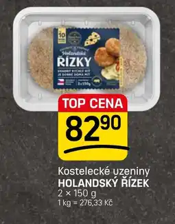 Flop Kostelecké uzeniny holandský řízek nabídka