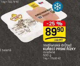 Flop Vodňanská drůbež kuřecí prsní řízky nabídka
