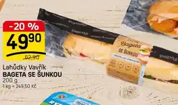 Flop Lahůdky Vavřík Bageta se šunkou nabídka