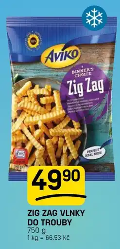Flop Aviko zig zag vlnky do trouby nabídka