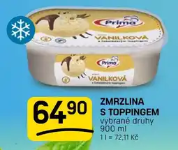 Flop Prima vanilková nabídka