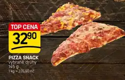 Flop Pizza snack nabídka