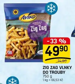Flop Aviko zig zag vlnky do trouby nabídka