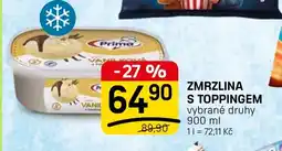 Flop Prima zmrzlina s toppingem nabídka