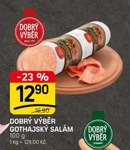 Flop Dobrý výběr gothajský salám nabídka