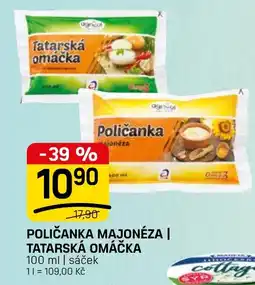 Flop AgriCol poličanka majonéza | tatarská omáčka nabídka