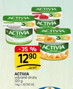 Flop Activia vybrané druhy nabídka