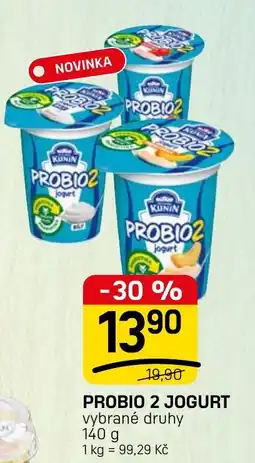 Flop Kunin probio 2 jogurt nabídka