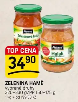 Flop Zelenina Hamé nabídka