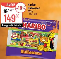 Globus Haribo halloween nabídka