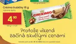 Kubík potraviny Criximo trubičky nabídka