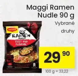 Kubík potraviny Maggi Ramen Nudle nabídka