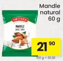 Kubík potraviny Dr. Ensa mandle jadra nabídka