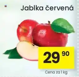 Kubík potraviny Jablka červená nabídka