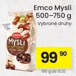 Kubík potraviny Emco Mysli nabídka