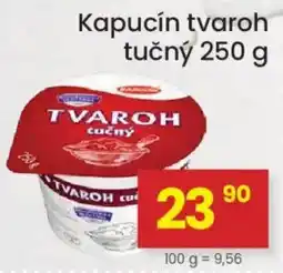 Kubík potraviny Kapucín tvaroh tučný nabídka