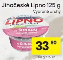 Kubík potraviny Lipno se šunkou nabídka