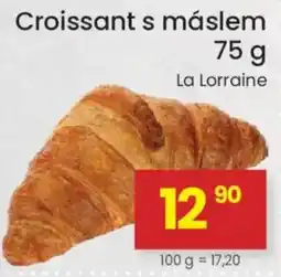 Kubík potraviny La Lorraine croissant s máslem nabídka
