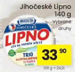Kubík potraviny Madeta sýr Lipno nabídka