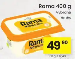 Kubík potraviny Rama nabídka