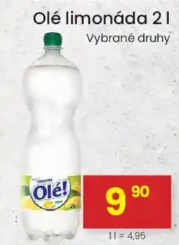 Kubík potraviny Olé limonáda nabídka