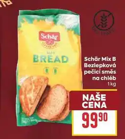Billa Schär Mix B Bezlepková pečicí směs na chléb nabídka