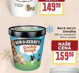 Billa Ben & Jerry's Zmrzlina nabídka