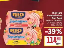 Billa Rio Mare Insalatissime Duo Pack Mexico, s kukuřicí nabídka